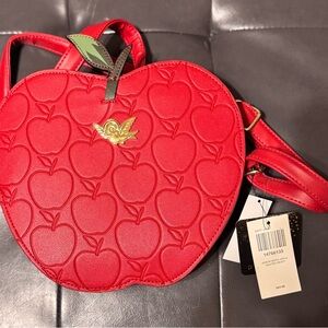 Loungefly Red Apple Crossbody Bag